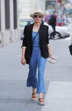 NAOMI WATTS Out and About in Tribeca 05/23/2016