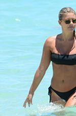 NATASHA OAKLEY and DEVIN BRUGMAN in Bikinis at a Beach in Miami 05/07/2016