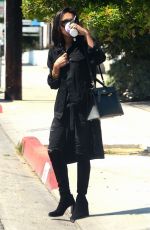 NAYA RIVERA Out and About in Hollywood 05/24/2016