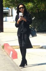 NAYA RIVERA Out and About in Hollywood 05/24/2016