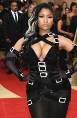 NICKI MINAJ at Costume Institute Gala 2016 in New York 05/02/2016