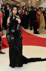 NICKI MINAJ at Costume Institute Gala 2016 in New York 05/02/2016
