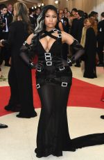NICKI MINAJ at Costume Institute Gala 2016 in New York 05/02/2016