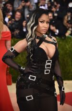 NICKI MINAJ at Costume Institute Gala 2016 in New York 05/02/2016