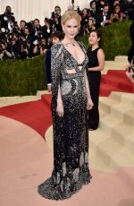 NICOLE KIDMAN at Costume Institute Gala 2016 in New York 05/02/2016