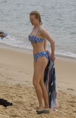 NICOLE KIDMAN in Bikini at Balmoral Beach in Sydney 03/25/2016