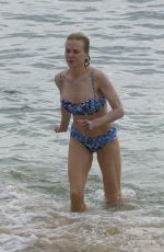 NICOLE KIDMAN in Bikini at Balmoral Beach in Sydney 03/25/2016