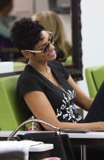 NICOLE MURPHY at a Nail Salon in Beverly Hills 05/25/2016