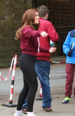 NIKKI SANDERSON in Tights Out in Chester 04/22/2016