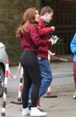 NIKKI SANDERSON in Tights Out in Chester 04/22/2016