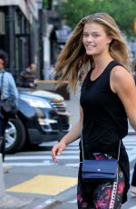 NINA AGDAL at Soul Cycle in New York 05/12/2016