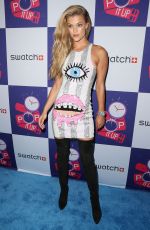 NINA AGDAL at Swatch Times Square Store Opening in New York 05/03/2016