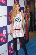 NINA AGDAL at Swatch Times Square Store Opening in New York 05/03/2016