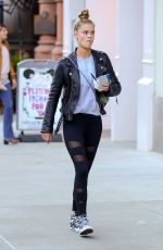 NINA AGDAL in Tights Out in New York 05/16/2016