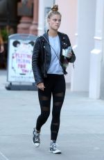 NINA AGDAL in Tights Out in New York 05/16/2016