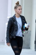 NINA AGDAL in Tights Out in New York 05/16/2016