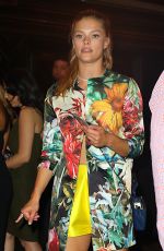 NINA AGDAL Night Out in New York 05/24/2016