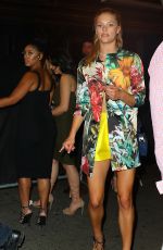 NINA AGDAL Night Out in New York 05/24/2016