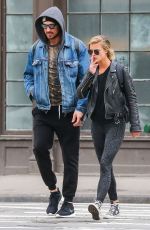 NINA AGDAL Out and About in New York 05/09/2016