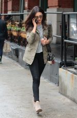 NINA DOBREV Out and About in New York 05/03/2016