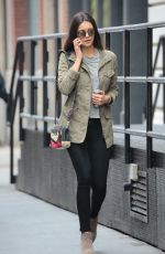NINA DOBREV Out and About in New York 05/03/2016