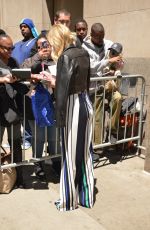 OLIVIA HOLT Leaves AOL Studios in New York 05/18/2016