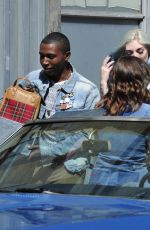 OLIVIA HOLT on the Set of a Music Video in Los Angeles 05/23/2016
