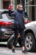 OLIVIA PALERMO Leaves a Gym in New York 05/05/2016