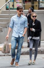 OLIVIA PALERMO Out and About in New York 05/14/2016