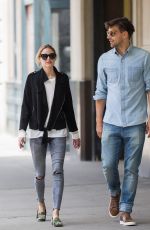 OLIVIA PALERMO Out and About in New York 05/14/2016