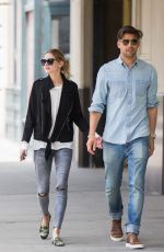 OLIVIA PALERMO Out and About in New York 05/14/2016