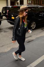 OLIVIA WILDE Arrives at Her Hotel in New York 05/02/2016