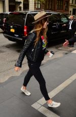 OLIVIA WILDE Arrives at Her Hotel in New York 05/02/2016