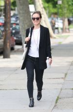 OLIVIA WILDE Out and About in New York 05/10/2016