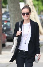 OLIVIA WILDE Out and About in New York 05/10/2016