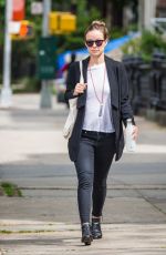 OLIVIA WILDE Out and About in New York 05/10/2016