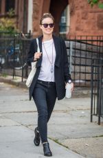 OLIVIA WILDE Out and About in New York 05/10/2016