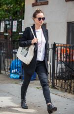 OLIVIA WILDE Out and About in New York 05/10/2016