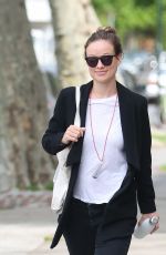 OLIVIA WILDE Out and About in New York 05/10/2016