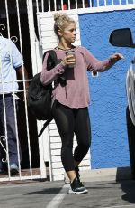 PAIGE VANZANT Arrives at DWTS Studio in Hollywood  05/13/2016