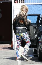 PAIGE VANZANT Leaves Dancing with the Stars Rehersal in Hollywood  04/30/2016