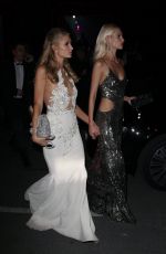 PARIS HILTON and POOPY DELEVINGNE Leaves Chopard Party in Cannes 05/16/2016