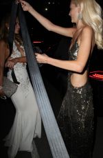 PARIS HILTON and POOPY DELEVINGNE Leaves Chopard Party in Cannes 05/16/2016