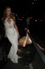 PARIS HILTON and POOPY DELEVINGNE Leaves Chopard Party in Cannes 05/16/2016