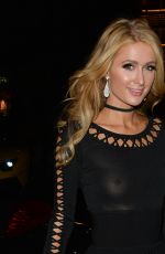 PARIS HILTON Night Out in London 05/01/2016