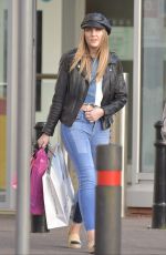 PERRIE EDWARDS Out Shopping in Newcastle 05/27/2016