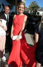 PETRA NEMCOVA at Martinez Hotel in Cannes 05/15/2016