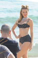PETRA NEMCOVA in Bikini on the Set of a Photoshoot in Cannes 05/18/2016