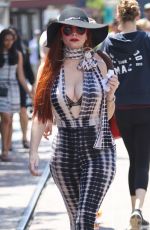 PHOEBE PRICE Shopping at The Grove in West Hollywood 05/21/2016
