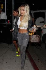 PIA MIA PEREZ at Nice Guy in West Hollywood 04/30/2016